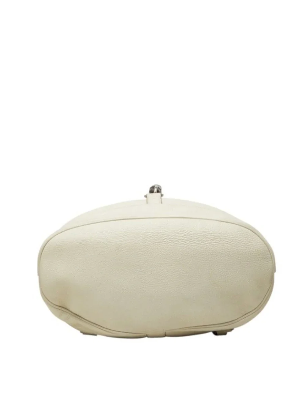 Gucci Bamboo Backpack White Leather
